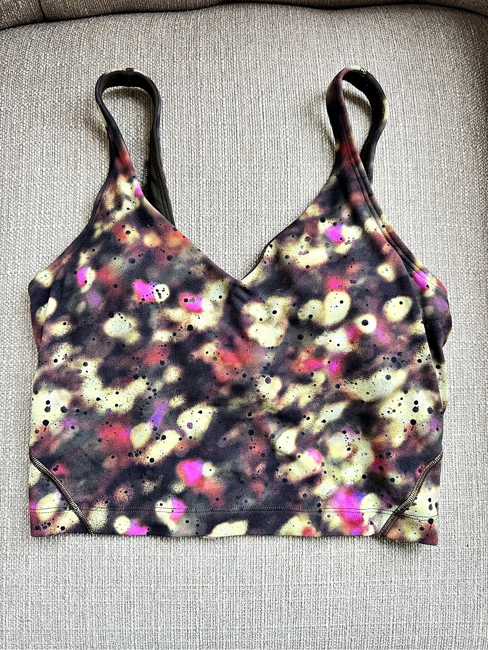 lululemon Align Tank Top Abstract Print Athletic Tank